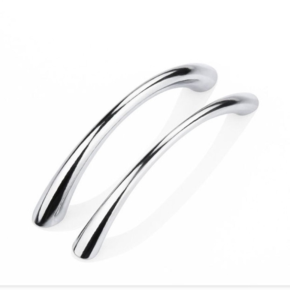Zinc Alloy Curved Handles Furniture Knobs Furniture Handle