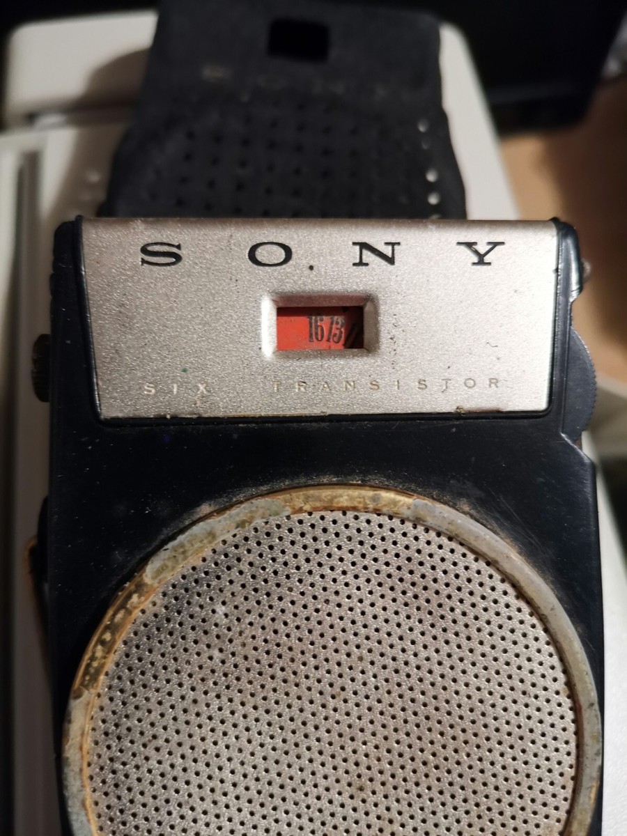 Radio Sony TR-610 Vintage Six Transistor 1958 Radio Retro | eBay