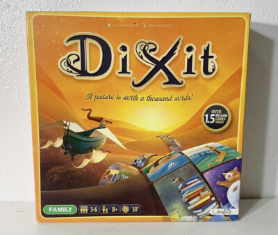 Asmodee DiXit Picture Word Storytelling Family Board Game Complete