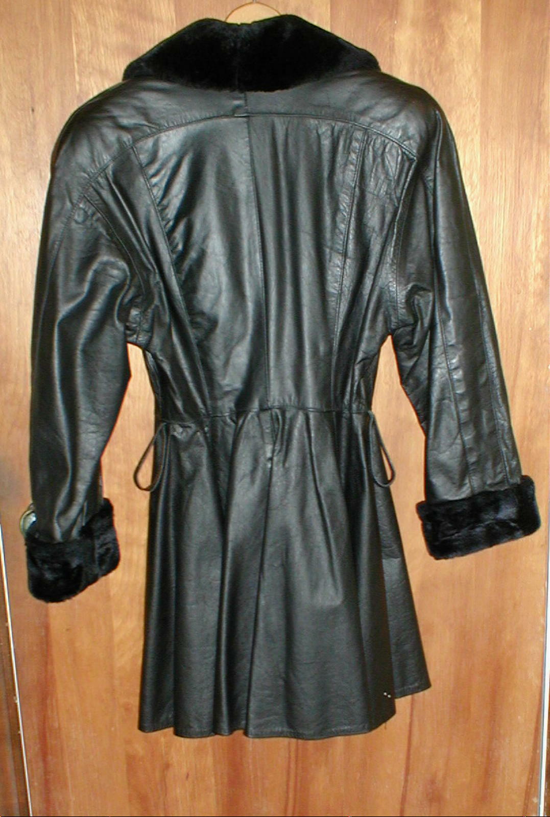 GLOBAL IDENTITY~Women Vintage Black Leather Jacke… - image 2