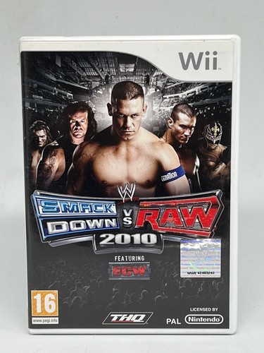 Jeu PSP Smackdown Vs Raw 2010 – UMD Seule (Loose, Non Testé)