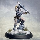 Pro Painted Barbarian King Miniature Brother Vinni Elric DnD RPG