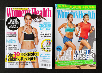 Women's Health Ausgabe 04/2017 Training Gesunde Rezepte Joggen Fitness Gesundhei