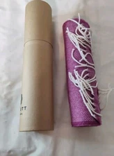 Mcnutt Men’s Beetroot Herringbone Lambswool  Scarf Herringbone Pink Fringed