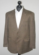 Vintage Lauren Ralph Lauren mens wool herringbone suit blazer jacket Size 44R