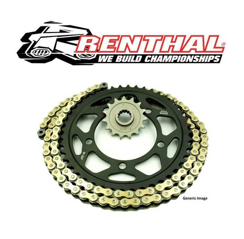 Ducati 1198 Diavel 11-18 Renthal R4 Gold X-Ring Chain & JT Sprocket Kit