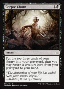 Corpse Churn x4 - Oath of the Gatewatch - NM-Mint, English - Oath of the Gatewat