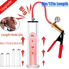 Men Male Penis Pump Male Enhancer Enlarger Enlargement Cylinder Hand-Pump For ED
