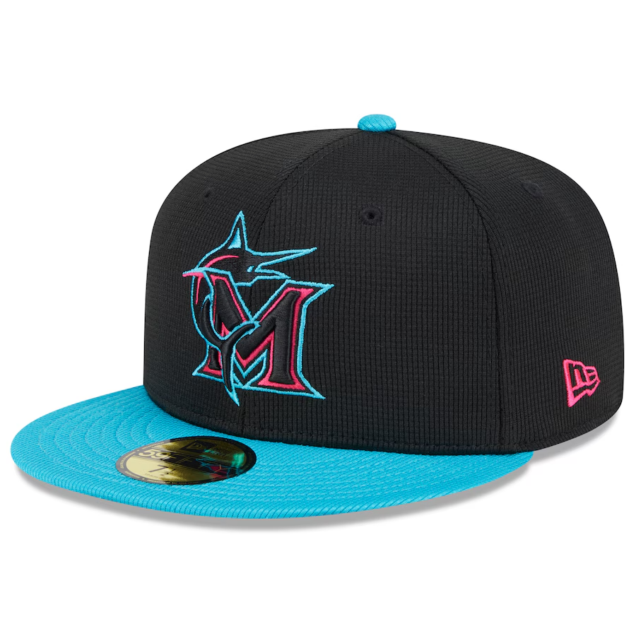 Miami Marlins New Era 2025 City Connect Batting Practice 59FIFTY