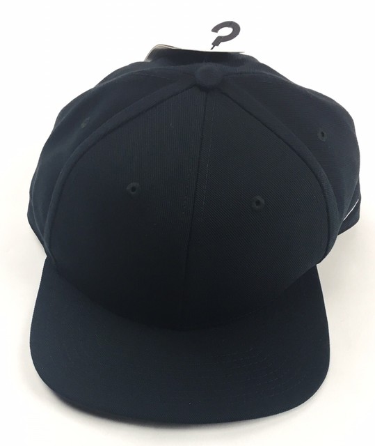 black nike flat bill hat