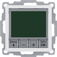 Berker 20448989  Temperaturregler pws/gl mit Schließer