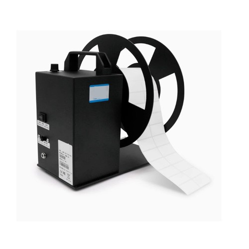 Máquina herramienta rebobinadora bidireccional de etiquetas de código de barras automática 120 mm - Imagen 7 de 9