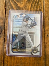 2022 Bowman Chrome Garrett Mitchell Base Refractor 257/499 Prospect Card