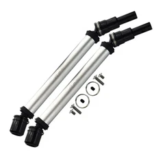 GPM Medium Carbon Steel+Alum Front Or Rear CVD Drive Shaft Silver : 1/10 Outcast