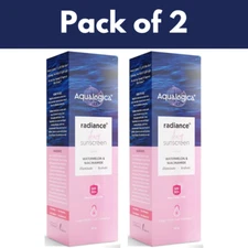 Aqualogica Radiance+ Dewy Sunscreen SPF 50+ PA+++ No White Cast, Non Greasy 50g