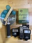 Vintage Camera Flash Accessories Lot Supra Macy Focal Argus Mascot