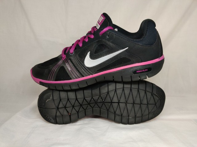 purple nike training shoes