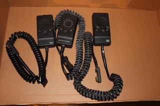 Konvolut AEG Telepot 9 Handmikrofone. Kabel teils brüchig. Ungeprüft.