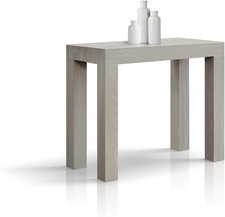 Consolle Allungabile VIAREGGIO Effetto Olmo Perla 90×45 Cm – 90×300