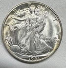 1941-S Walking Liberty Half Dollar Luster And Well Struck For The Date