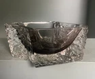 Vintage Murano Art Glass Sommerso Bowl Ashtray Attrib Campanella Mandruzzato