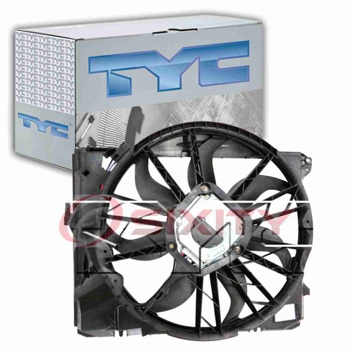TYC Dual Radiator & Condenser Fan Assembly for 2007-2008 BMW 328xi 3.0L ...