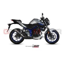 Terminale Scarico MIVV GP Carbonio per Yamaha Mt-03 2016 > 2024
