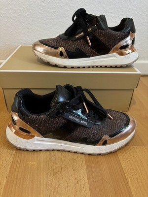 Michael Kors Sneaker Gr.37 Mehrfarbig schwarz gold US 6