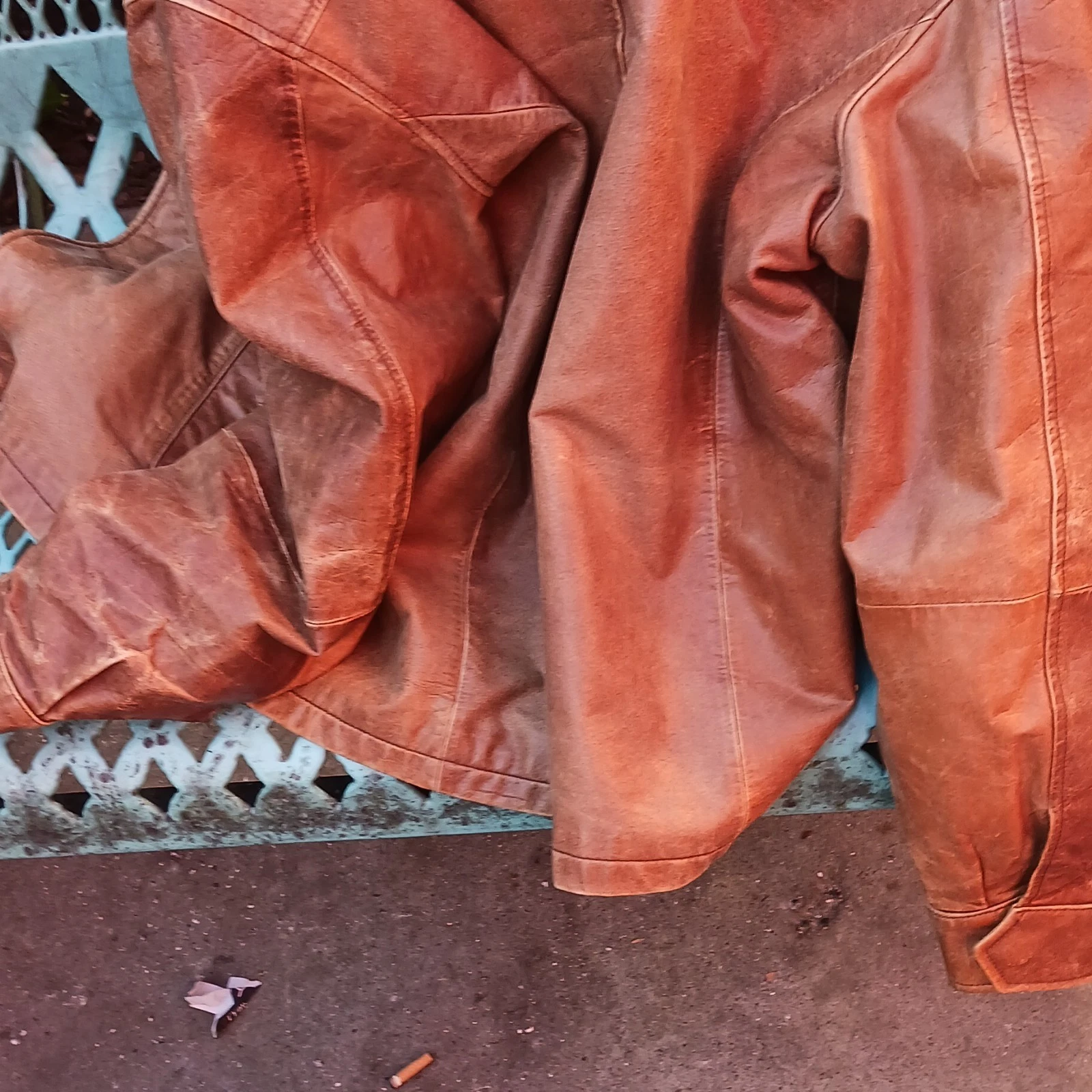 Jos. A. Bank Signature Collection Men’s Brown Leather Jacket L - product detail image 3