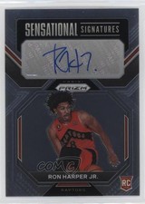 2022-23 Panini Prizm Sensational Signatures Ron Harper Jr #SS-RP Auto 0su2