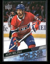 2020-21 Upper Deck #230 Alex Belzile Montreal Canadiens