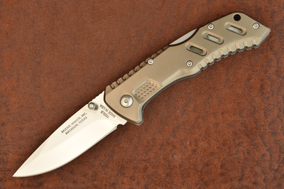 MOORE MAKER MATADOR TEXAS A/O MADE IN USA LOCKBACK TACTICAL KNIFE