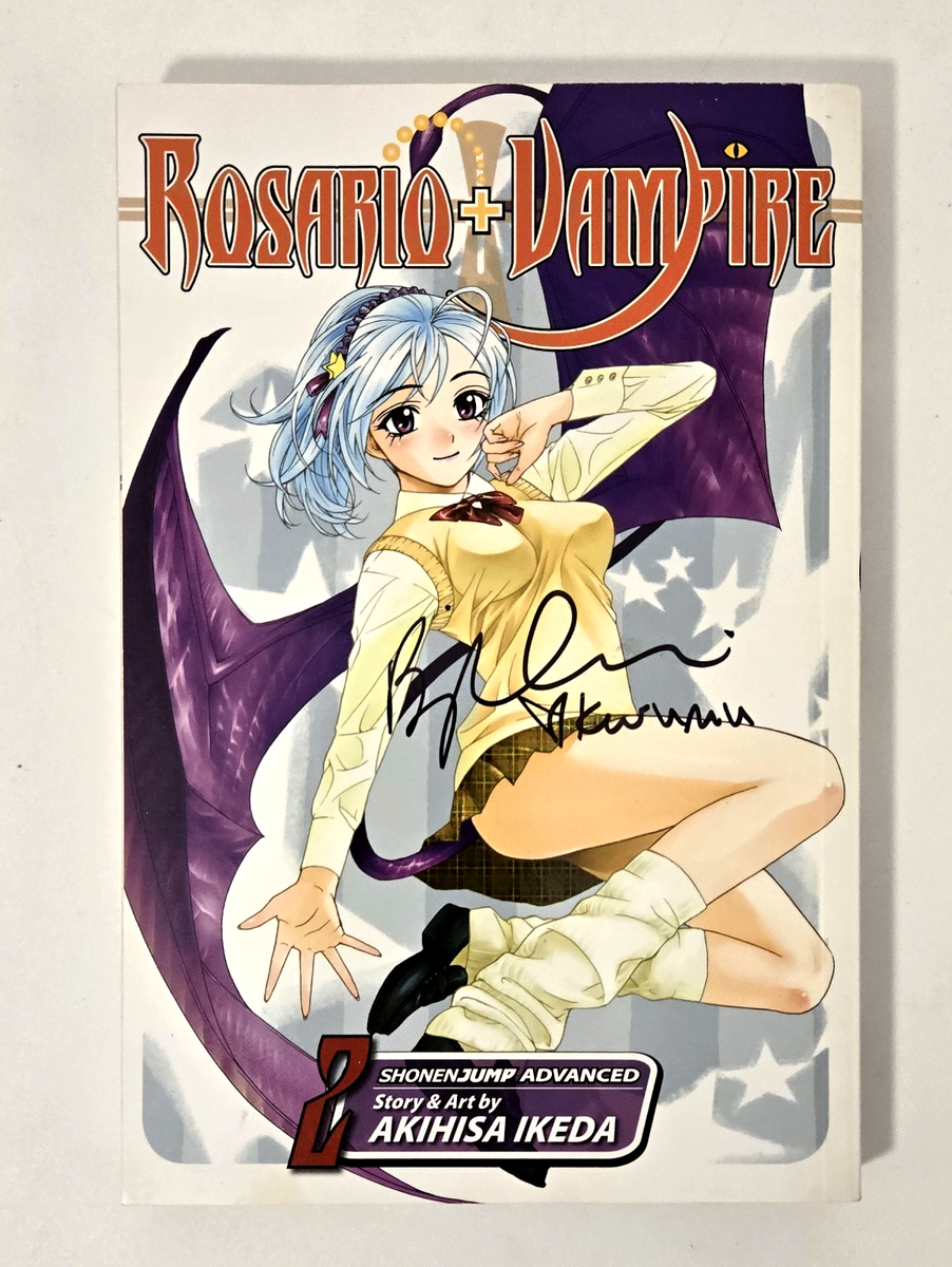Brina Palencia Signed Rosario Vampire Kurumu Manga Anime Autograph