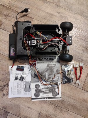 Tamiya Dark Impact 4WD Offroad - RC Car mit 3D-Druck Gehäuse und viel Zubehör