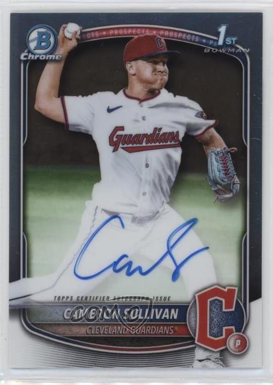 2025 Bowman Chrome Prospect Auto Cameron Sullivan #CPA-CS Auto