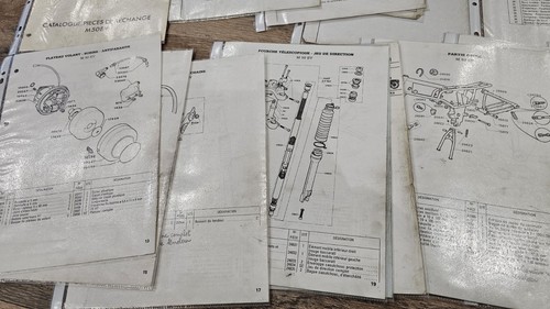 60 Pages techniques MBK MOTOBÉCANE moto M50 EV - Photo 5/7