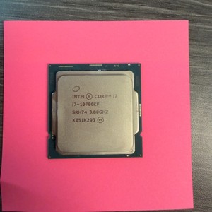 【動作確認済み】Intel Core i7-10700KF CPU Intel Core i7-10700KF Processor (5.1 GHz, 8 Cores, Socket LGA1200