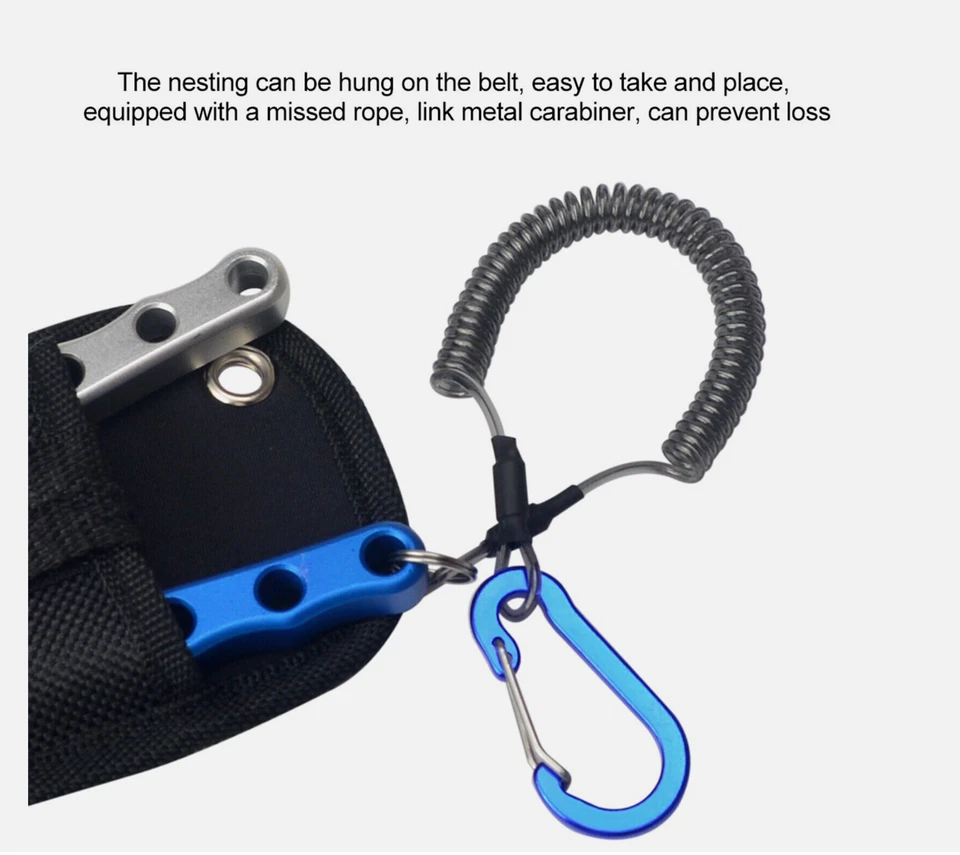 Alicates de pesca de aluminio de 7,9' con línea de corte mono trenza agarre para peces Foto 3 de 4