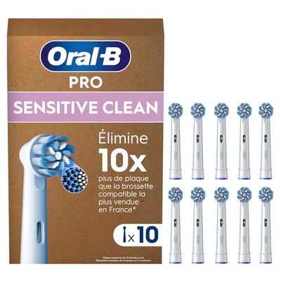 Oral-B Pro Sensitive Clean Electric Toothbrush Head, X-Shaped & Extra Soft Bri
