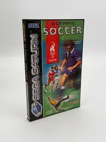 Olympic Soccer Sega Saturn guter Zustand CIB OVP