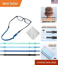 Kids Eye Glasses Strap - No Tail Sunglasses Straps Cords for Boys Toddler and...