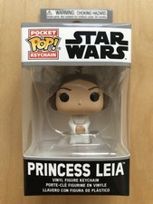 LLAVERO FUNKO STAR WARS PRINCESA LEIA BOLSILLO POP EN CAJA NUEVO