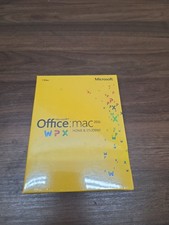 Office Microsoft Mac Home  Student 2011 Word Powerpoint Excel 1-user, NEW