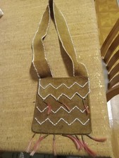 Vintage Handmade Black Powder Shooting Bag/ Possibles Bag/ Re-Enactors Bag