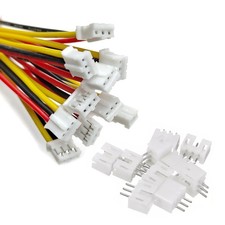 ZSDZFYLLK 10 Sets Mini Micro JST PH 2.0mm 3 Pin Male Connector with 150mm...