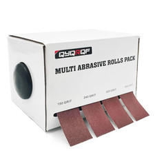 Emery Cloth Roll Assorted Grits Sandpaper, 150 240 320 400, 6 Meters