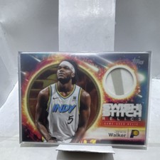 Topps 2025-26 Swish Stitch Jarace Walker Indiana Pacers #SST-JW