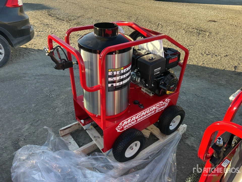 *NUEVO* Lavadora a presión eléctrica de agua caliente Magnum 4000PSI Foto 3 de 4