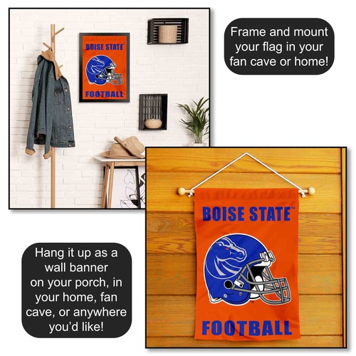 Boise State Football Helmet Garden Yard Banner - Picture 4 of 5