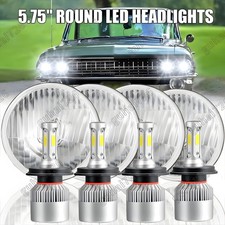 4pcs 5 34 5.75 Inch Led Hilo Headlights For Cadillac Eldorado 1958-1973 1974